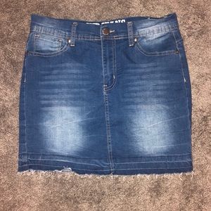 Jean skirt